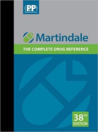 Martindale: The Complete Drug Reference ۳۸th Edition