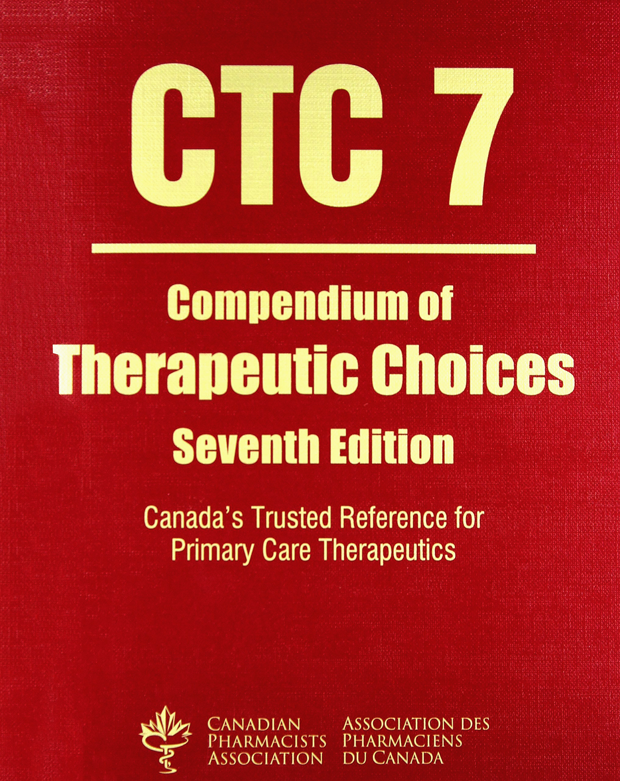 Compendium of Therapeutics Choices ۷th Edition