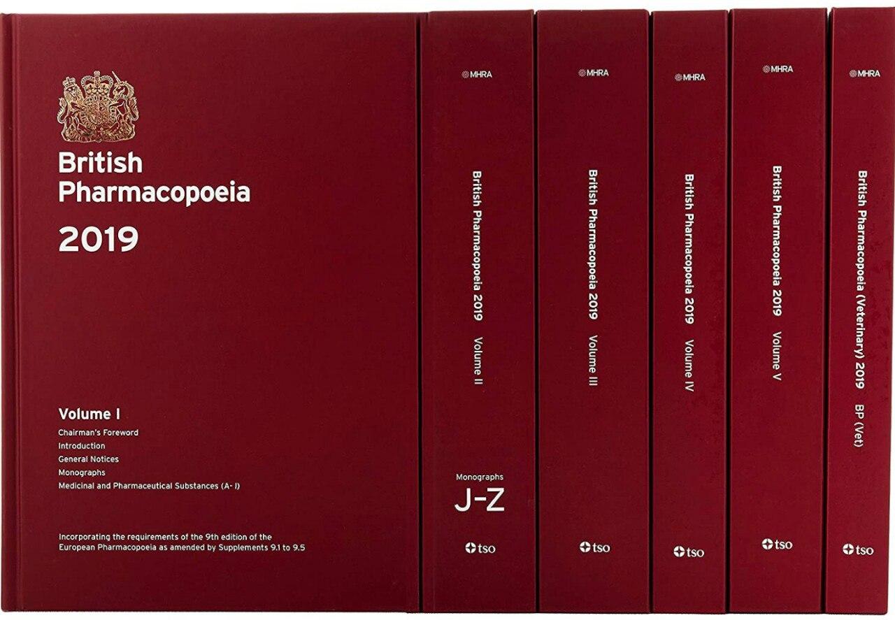 British Pharmacopoeia ۲۰۱۹th Edition