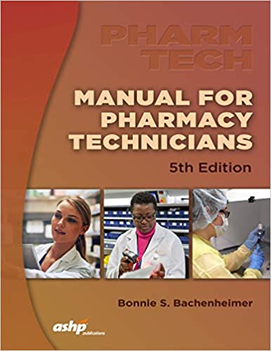 Manual for Pharmacy Technicians ۵th Edition