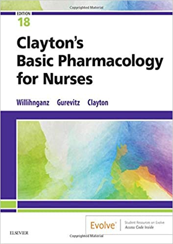 Clayton's Basic Pharmacology for Nurses ۱۸th Edition
