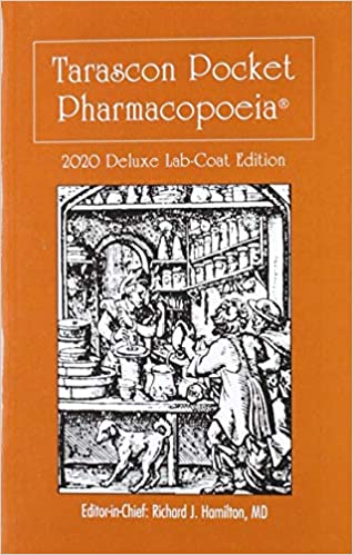Tarascon Pocket Pharmacopoeia ۲۰۲۰ Deluxe Lab-Coat Edition ۲۱st Edition