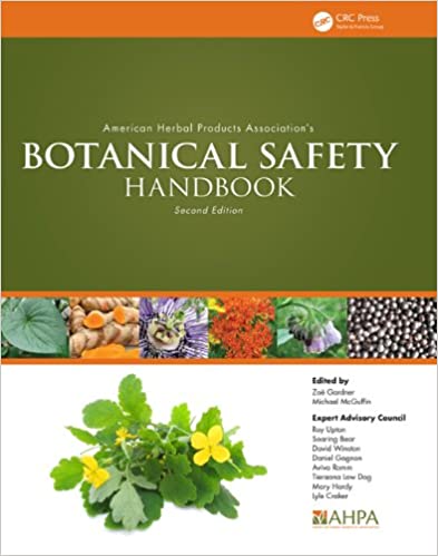 American Herbal Products Association's Botanical Safety Handbook ۲nd Edition
