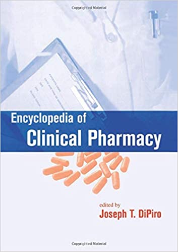 Encyclopedia of Clinical Pharmacy (Chromatographic Science) ۱st Edition