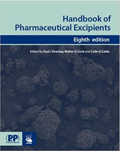 Handbook of Pharmaceutical Excipients ۸th Revised edition